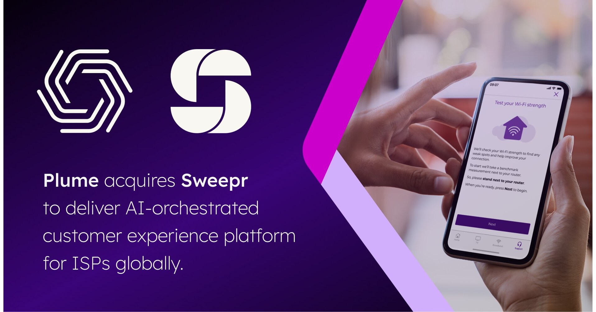Plume Acquires Sweepr to Deliver AI-Orchestrated Customer...