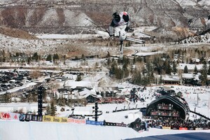 Monster Energy's Finley Melville Ives Takes 1st Place in Freeski Halfpipe at the 2026 Toyota U.S. Grand Prix at Aspen Snowmass