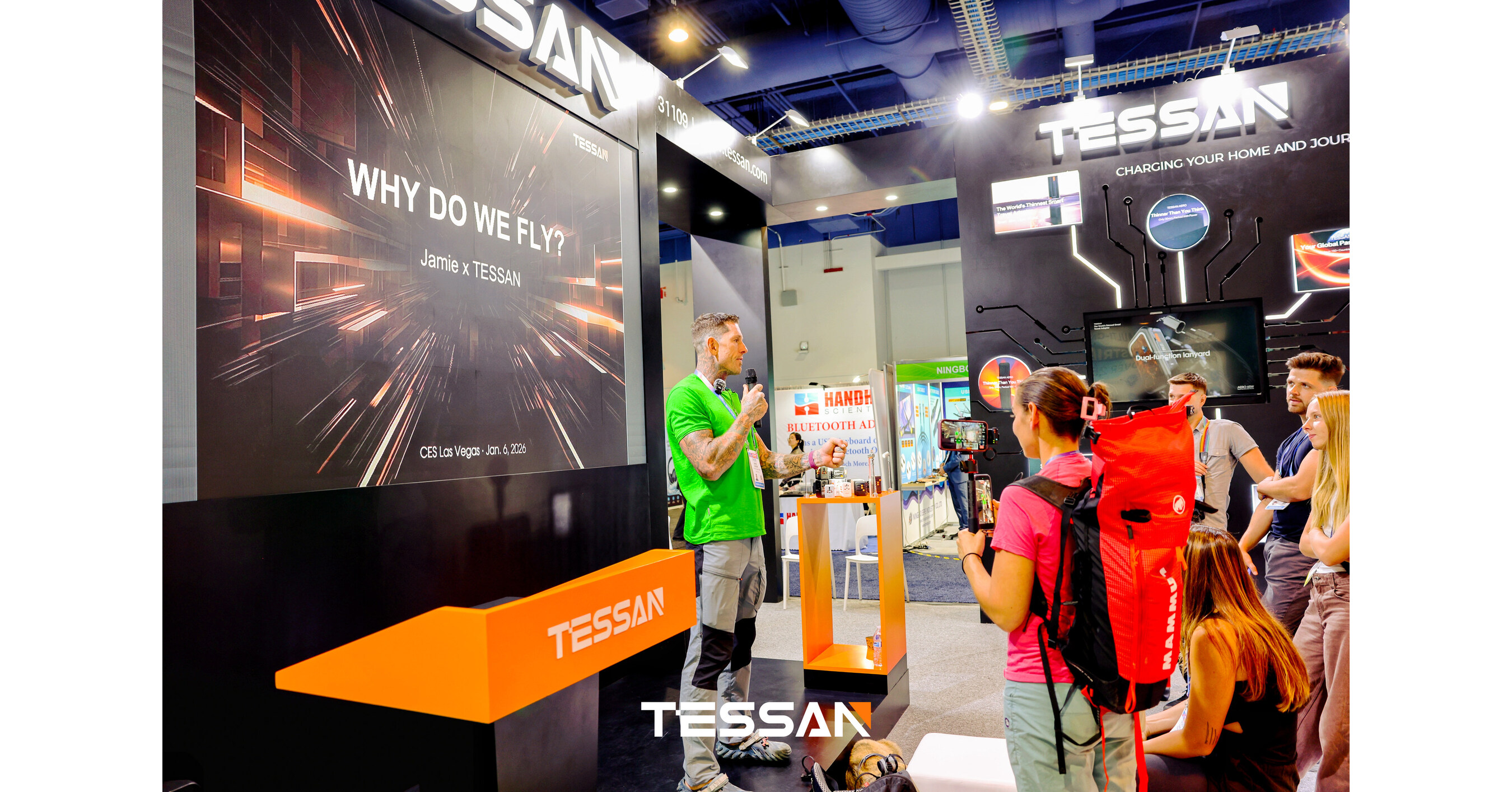 TESSAN Validates Courage Charge Vision at CES 2026 with Top Media Honors and Best of CES Award