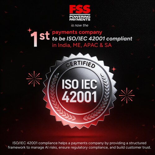 FSS becomes first payments company to achieve ISO/IEC 42001 compliance