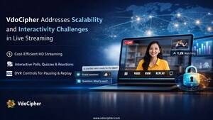 VdoCipher Addresses Scalability &amp; Interactivity Challenges in Live Streaming