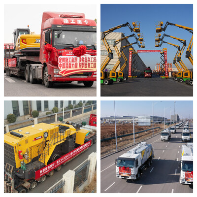 XCMG gets off to a flying start in 2026 with multiple deliveries to international markets (PRNewsfoto/XCMG Machinery)