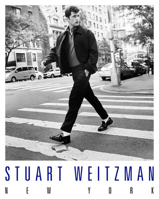 Stuart Weitzman New York Men's 2026 Campaign Featuring Sean O'Pry in the Chad Loafer