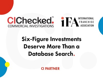 CIChecked becomes an Official Supplier Member of the International Franchise Association (IFA).