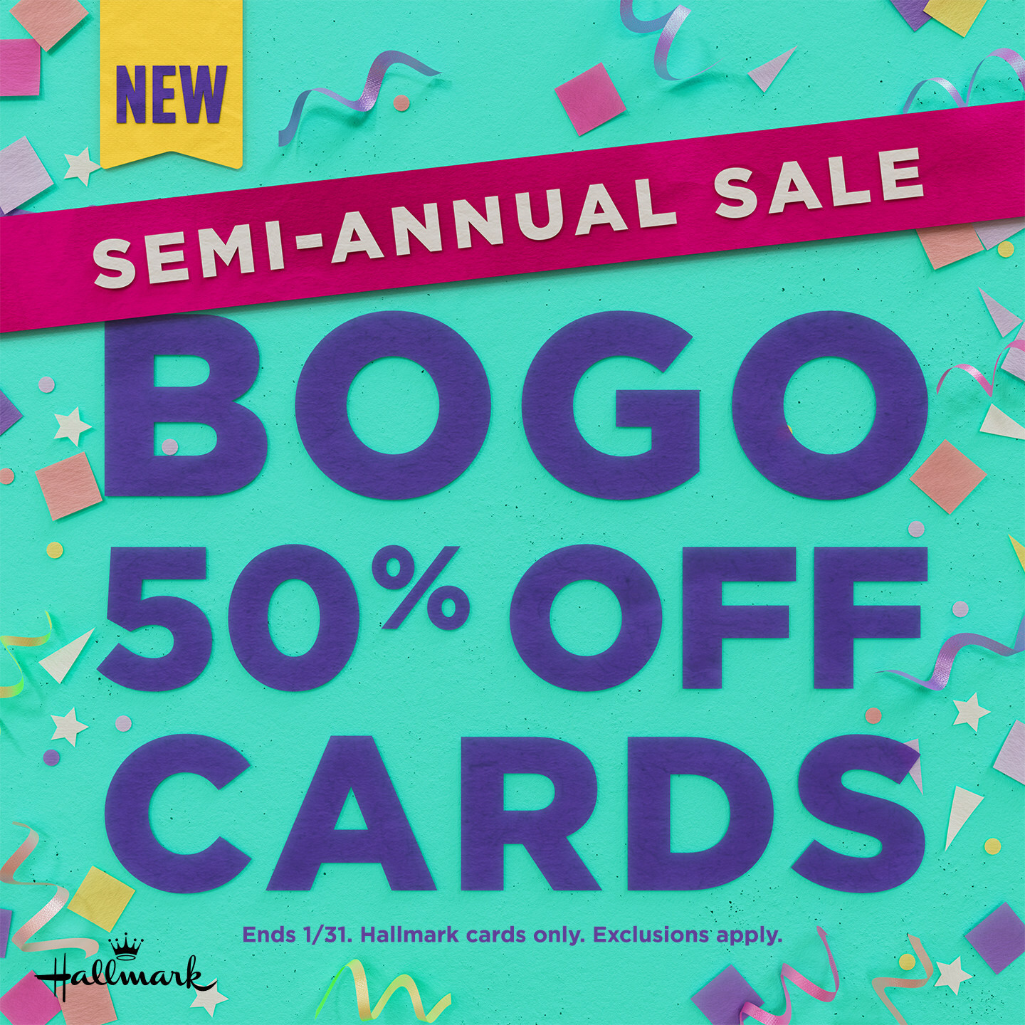 Hallmark Celebrates Everyday Connection with New Semi-Annual Sale on Greeting Cards, Jan. 15-31