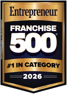 Entrepreneur Franchise 500 #1 in Category