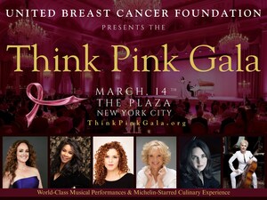 THE THINK PINK GALA DEBUTS MARCH 14TH 2026 AT THE PLAZA WITH BERNADETTE PETERS AND A MICHELIN-STARRED CULINARY EXPERIENCE