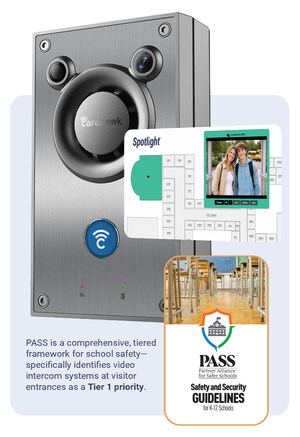CareHawk® Debuts the VIS1 Video Intercom Station, Integrated with Spotlight™ to Deliver Single-Pane-of-Glass Communications Platform for K-12 schools