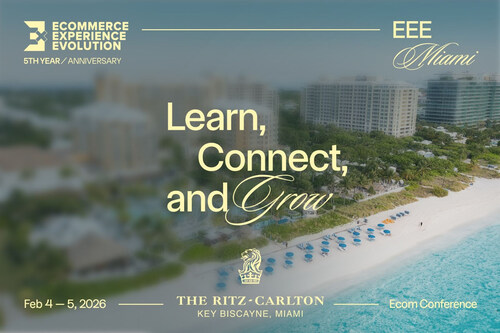 EEE Miami 2026 will take place February 4–5 at the Ritz-Carlton Key Biscayne, bringing together senior ecommerce leaders and industry partners.