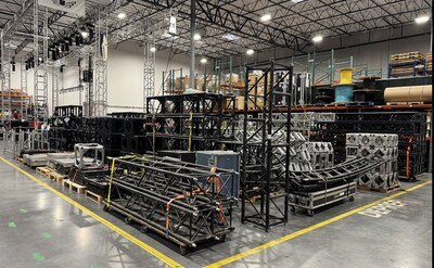 Among the brands included in the auction are Barco, Blackmagic Design, Claypaky, Christie Digital, Martin Audio, Sennheiser, Yamaha and ETC.