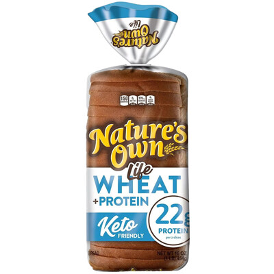 Nature’s Own launches Life Wheat + Protein bread. Nature’s Own launches Life Wheat + Protein bread.