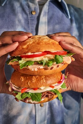 ASIAGO BAGEL STACKS ARE BACK FOR $7.99 AT PANERA BREAD