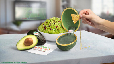 Avocados From Mexico’s Golden Double Dip Chip with Good Luck Guac