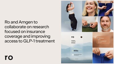 Ro and Amgen to collaborate on research focused on insurance coverage and improving access to GLP-1 treatment.
