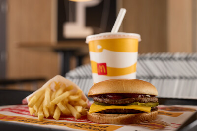 McDonald’s du Canada gèle le prix de l’une de ses offres phares : les Trios McValeur sont maintenant offerts à 5 $ (plus taxes) pendant un an (Groupe CNW/McDonald's Canada)