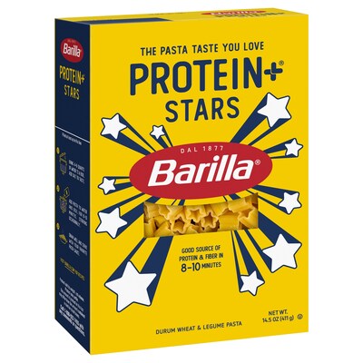 Barilla Protein+ Stars brings a playful new star-shaped pasta cut to the Protein+ lineup, delivering great taste and energy for the whole family.