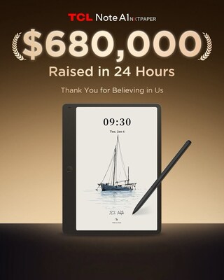 Note A1 crowdfunding on Kickstarter