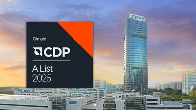 ZTE Tercantum dalam "CDP Climate A List" Selama Tiga Tahun Berturut-turut, Berada di Peringkat 4% Teratas di Dunia