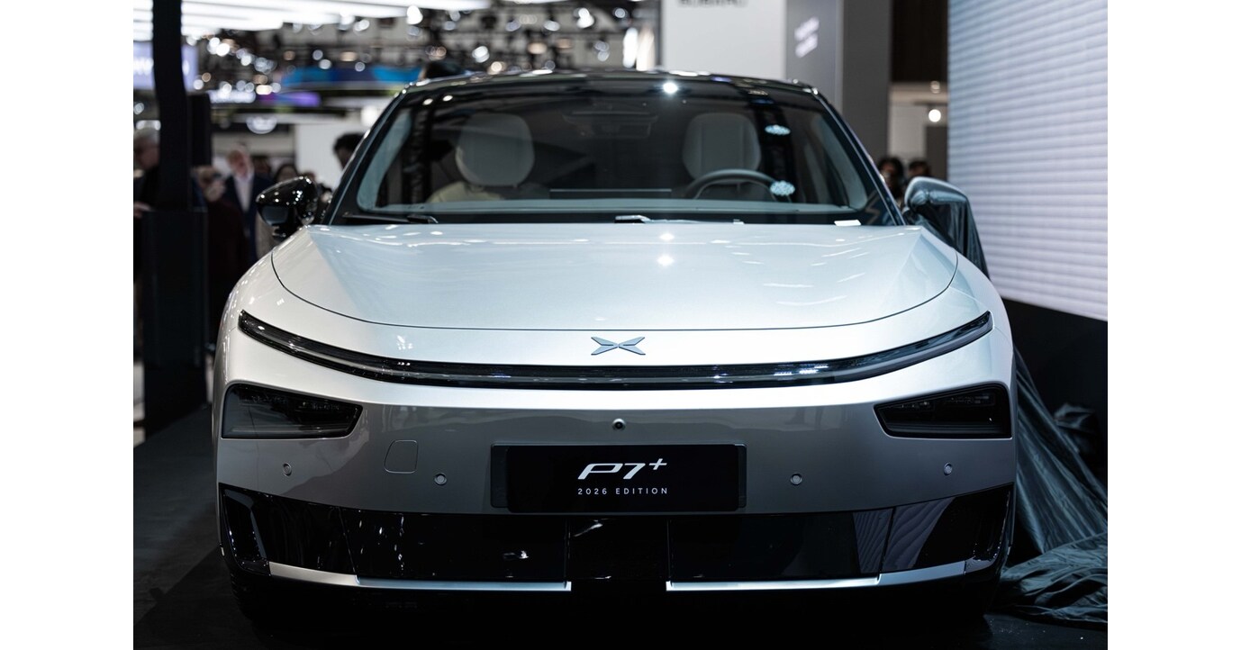 XPENG P7+ Makes Its European Debut at Brussels Motor Show, Showcasing Future-Ready Technology and Versatile Capability