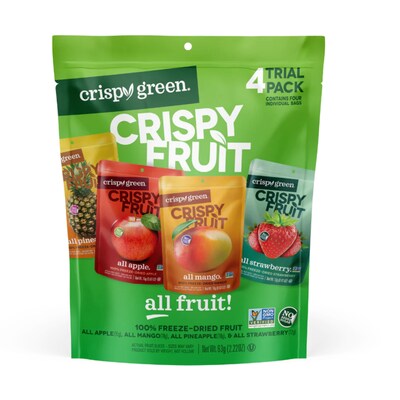 Crispy Green's New Seasonal Crispy Fruit Trial Pack is Now