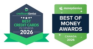 creditcardGenius and moneyGenius announce best credit cards and financial products for 2026