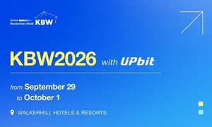 KBW 2026 Returns to Seoul September 29-October 1; Upbit Joins as Main Sponsor