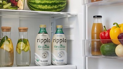 Ripple Organic plant-based milk in Original and Vanilla flavors, made with organic pea protein and delivering 5g of protein per serving, expands Ripple Foods’ portfolio of dairy-free milk alternatives.