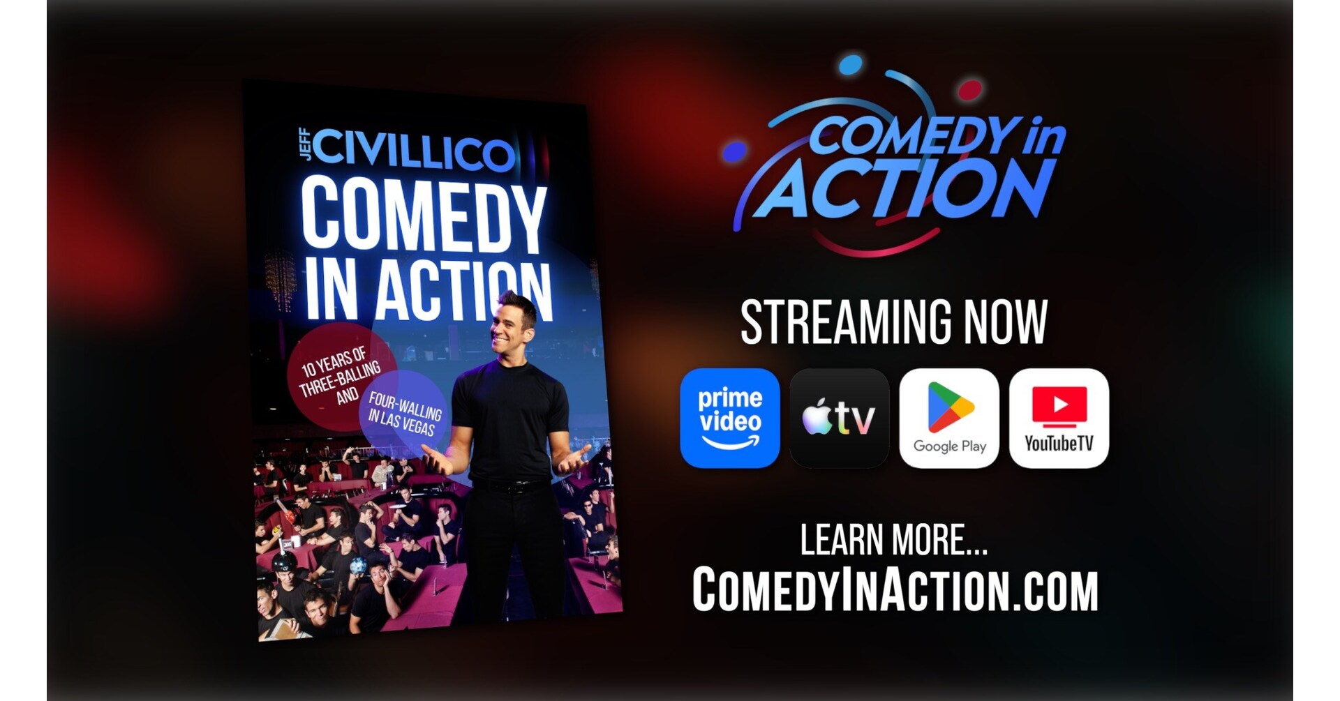 JEFF CIVILLICO: COMEDY IN ACTION JEFF CIVILLICO: COMEDY IN ACTION