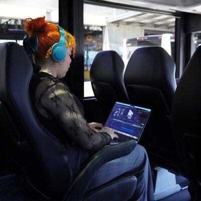 Employee Shuttles with onboard WIFI