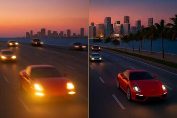 Wavefront Scleral Lens Correction: Before/After