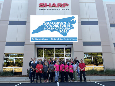 Sharp Named a Great Employer to Work for in North Carolina by Best Companies Group Sharp Named a Great Employer to Work for in North Carolina by Best Companies Group