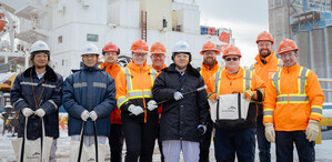 ARCELORMITTAL ACCUEILLE LE PREMIER NAVIRE DE 2026 À PORT-CARTIER