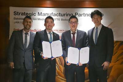 Rakuten Medical and LOTTE Biologics Sign Manufacturing Agreement to Support Biopharmaceuticals in Global Oncology Program