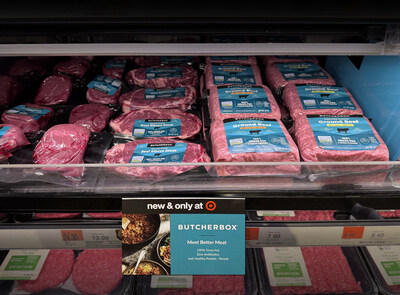 ButcherBox, the leading direct-to-consumer meat brand, launched fresh beef products exclusively in more than 1,400 Target locations, marking the company's first retail partnership. ButcherBox, the leading direct-to-consumer meat brand, launched fresh beef products exclusively in more than 1,400 Target locations, marking the company's first retail partnership.