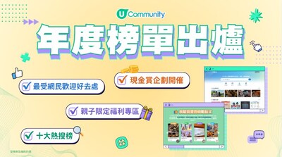 《社群》年度之最榜單及《U GO》十大熱搜排行榜