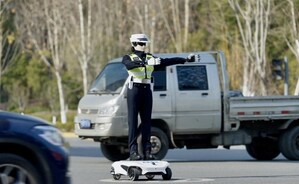 AiMOGA's Intelligent Police Unit R001 Makes Official Debut, Ushering in a New Era of Smart Traffic Management