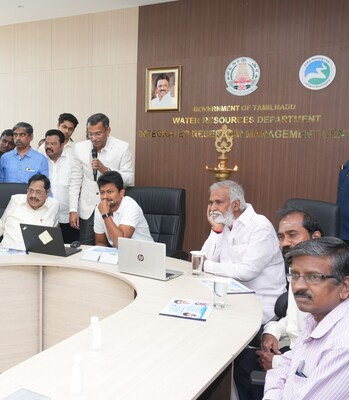 The IRMC was formally inaugurated at the Indian Coast Guard Campus, Varuna Salai, Chennai, in the presence of the Hon’ble Deputy Chief Minister of Tamil Nadu Thiru Udayanidhi Stalin, Hon’ble Minister for Water Resources Thiru Duraimurugan, and Hon’ble Minister for Hindu Religious and Charitable Endowments (HR&CE) Thiru P. K. Sekar Babu.