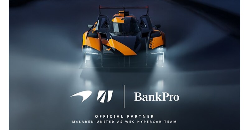 BankPro anuncia asociación con McLaren Endurance Racing en el Campeonato Mundial de Resistencia
