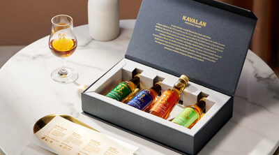 The Kavalan Miniature Whisky Gift Set crafted for gifting and whisky discovery.