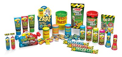 The Toxic Waste® brand product range has grown substantially since the launch of Toxic Waste® Hazardously Sour Candy® in 2001.