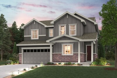 Powell Floor Plan Rendering | New Homes in Aurora, CO by Century Communities | Painted Prairie