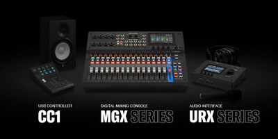 Yamaha Launches MGX Digital Mixer Series, URX Series Audio Interface, and CC1 USB Controller