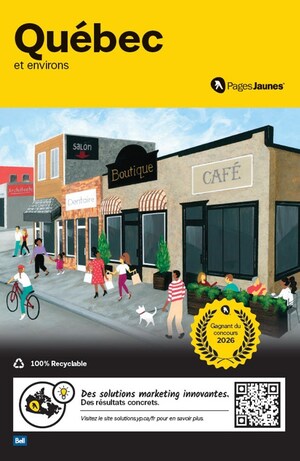 Pages Jaunes annonce la gagnante de son concours national de couverture d'annuaire 2026