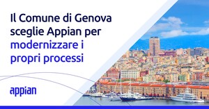 Il Comune di Genova sceglie Appian per digitalizzare e modernizzare i propri processi