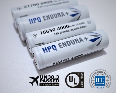 HPQ Silicium et Novacium obtiennent la certification IEC 62133 -- une étape majeure vers la commercialisation mondiale de cellules Li-ion haute performance