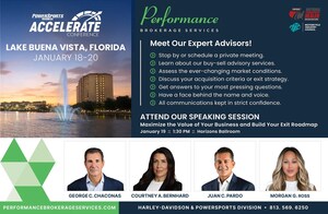 Performance Brokerage Services to Attend and Speak at the 2026 Powersports Business Accelerate Conference in Lake Buena Vista, Florida
