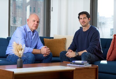 Paul Szemerenyi (left) with Omri Stern (right) Paul Szemerenyi (left) with Omri Stern (right)