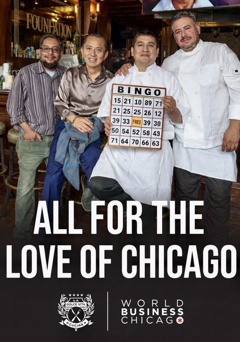 WORLD BUSINESS CHICAGO ACTIVATES DINNER CONVERSATIONS AS A NEW "WORD OF MOUTH" CAMPAIGN FOR CHICAGO