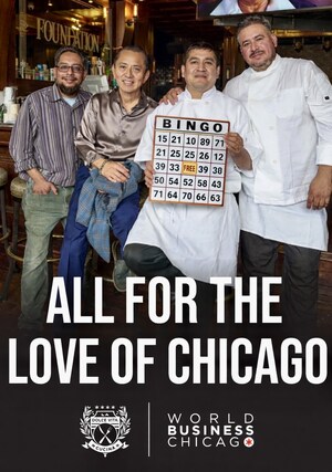 WORLD BUSINESS CHICAGO ACTIVATES DINNER CONVERSATIONS AS A NEW "WORD OF MOUTH" CAMPAIGN FOR CHICAGO