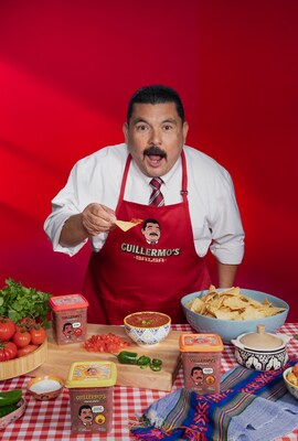 Guillermo Rodriguez launches Guillermo's Salsa. Photo courtesy of Guillermo's.